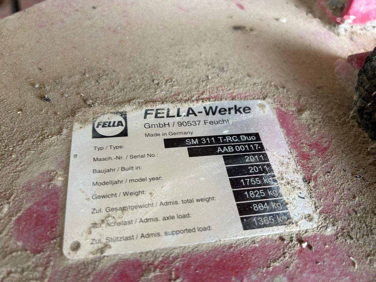Fella SM 311 T-RC DUO - Mähwerk: das Bild 5 Fella SM 311 T-RC DUO - Mähwerk: das Bild 5