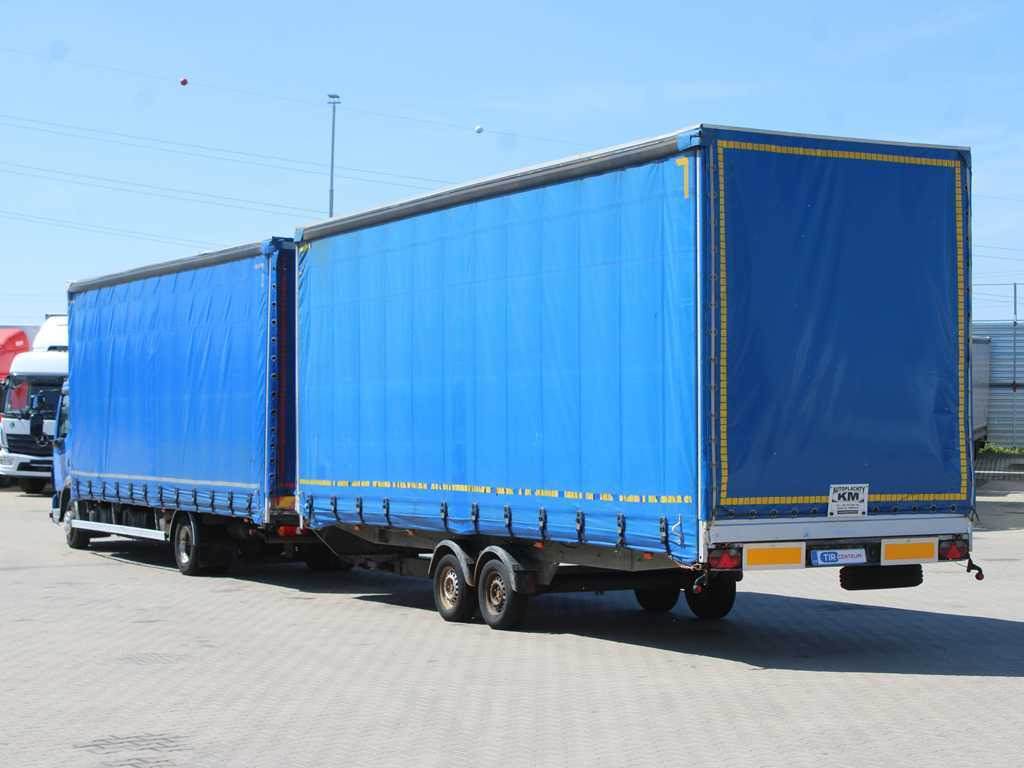 DAF FA LF 45, EURO 5, TYRES 80% + AGADOS TRAILER - Plane LKW: das Bild 5 DAF FA LF 45, EURO 5, TYRES 80% + AGADOS TRAILER - Plane LKW: das Bild 5