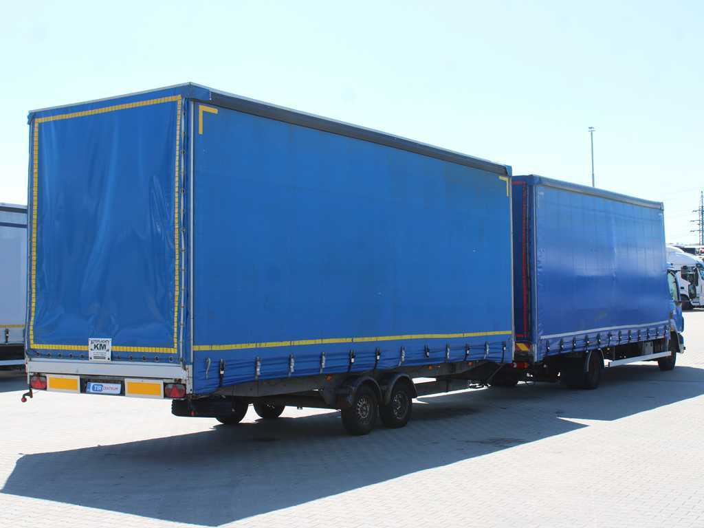 DAF FA LF 45, EURO 5, TYRES 80% + AGADOS TRAILER - Plane LKW: das Bild 4 DAF FA LF 45, EURO 5, TYRES 80% + AGADOS TRAILER - Plane LKW: das Bild 4