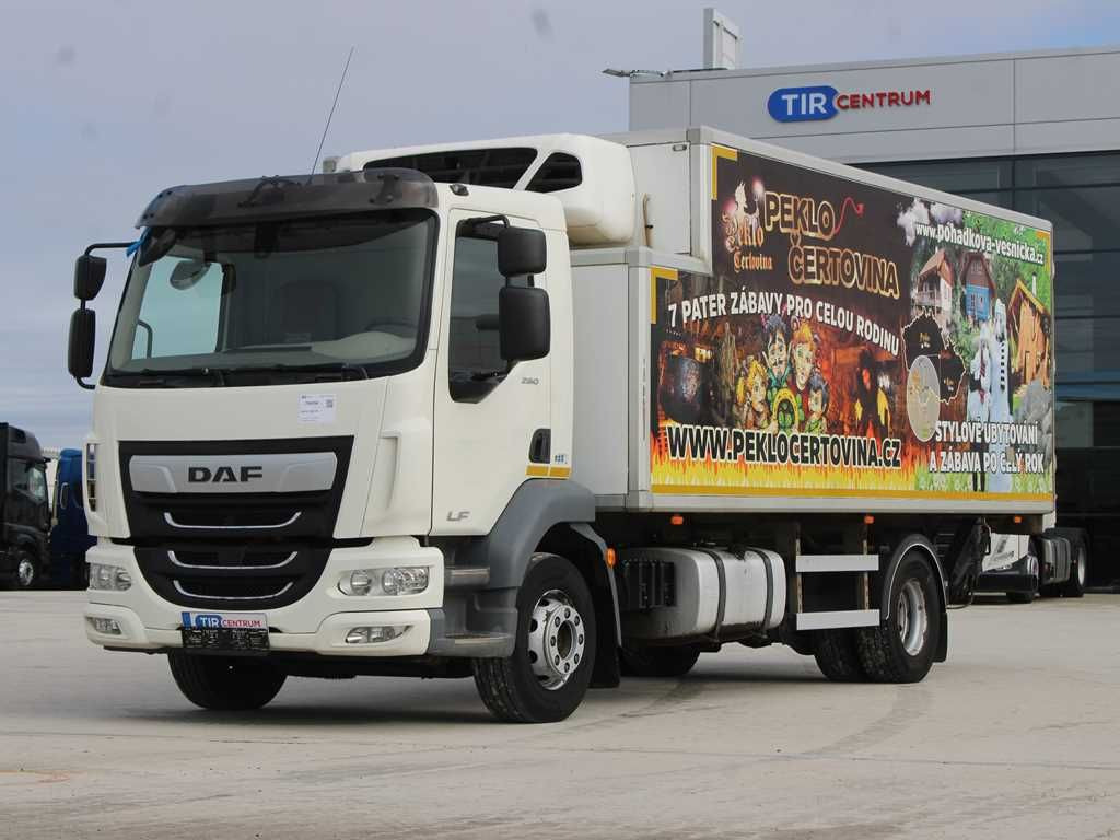 DAF LF 260 FA, EURO 6, TAIL LIFT,PNEU 80%,MOTO CLIMA - Kühlkoffer LKW: das Bild 1 DAF LF 260 FA, EURO 6, TAIL LIFT,PNEU 80%,MOTO CLIMA - Kühlkoffer LKW: das Bild 1