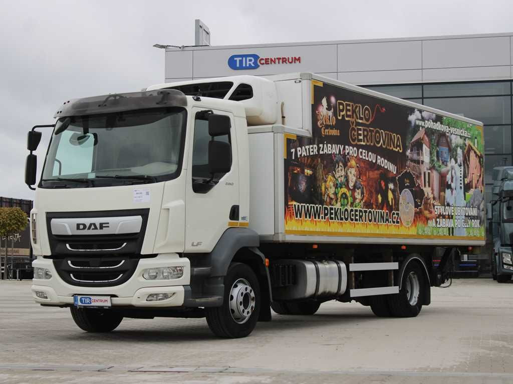 DAF LF 260 FA, EURO 6, TAIL LIFT,PNEU 80%,MOTO CLIMA - Kühlkoffer LKW: das Bild 1 DAF LF 260 FA, EURO 6, TAIL LIFT,PNEU 80%,MOTO CLIMA - Kühlkoffer LKW: das Bild 1