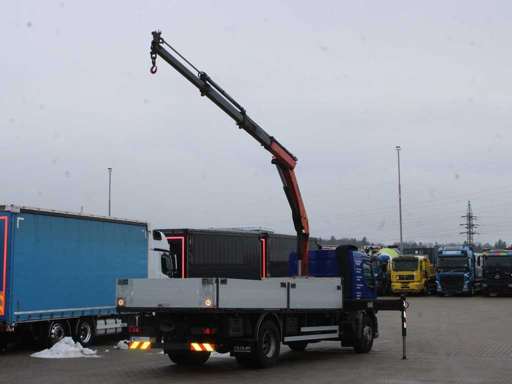 DAF LF 55.250, EURO 4, SIDE BOARD, HYDRAULIC ARM PALFINGER PKK 15500 - Pritsche LKW, Autokran: das Bild 4 DAF LF 55.250, EURO 4, SIDE BOARD, HYDRAULIC ARM PALFINGER PKK 15500 - Pritsche LKW, Autokran: das Bild 4