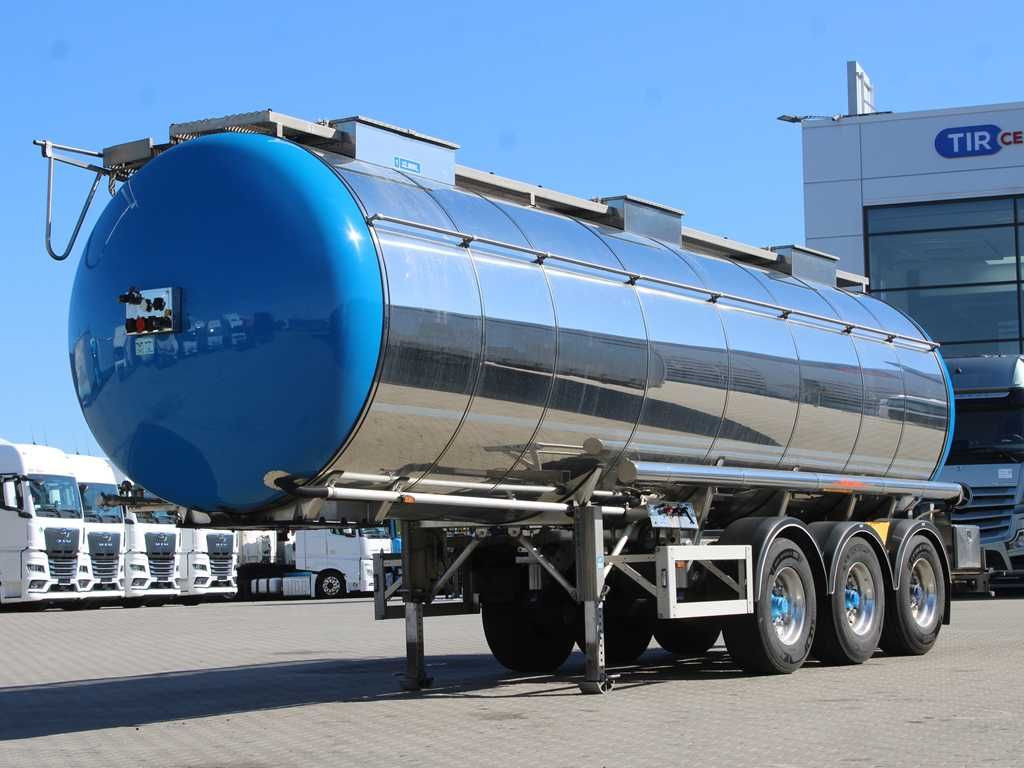 Feldbinder FELDBINDER tsa 32.3, NO ADR, 32m³, LIFTING AXLE - Tankauflieger: das Bild 1 Feldbinder FELDBINDER tsa 32.3, NO ADR, 32m³, LIFTING AXLE - Tankauflieger: das Bild 1