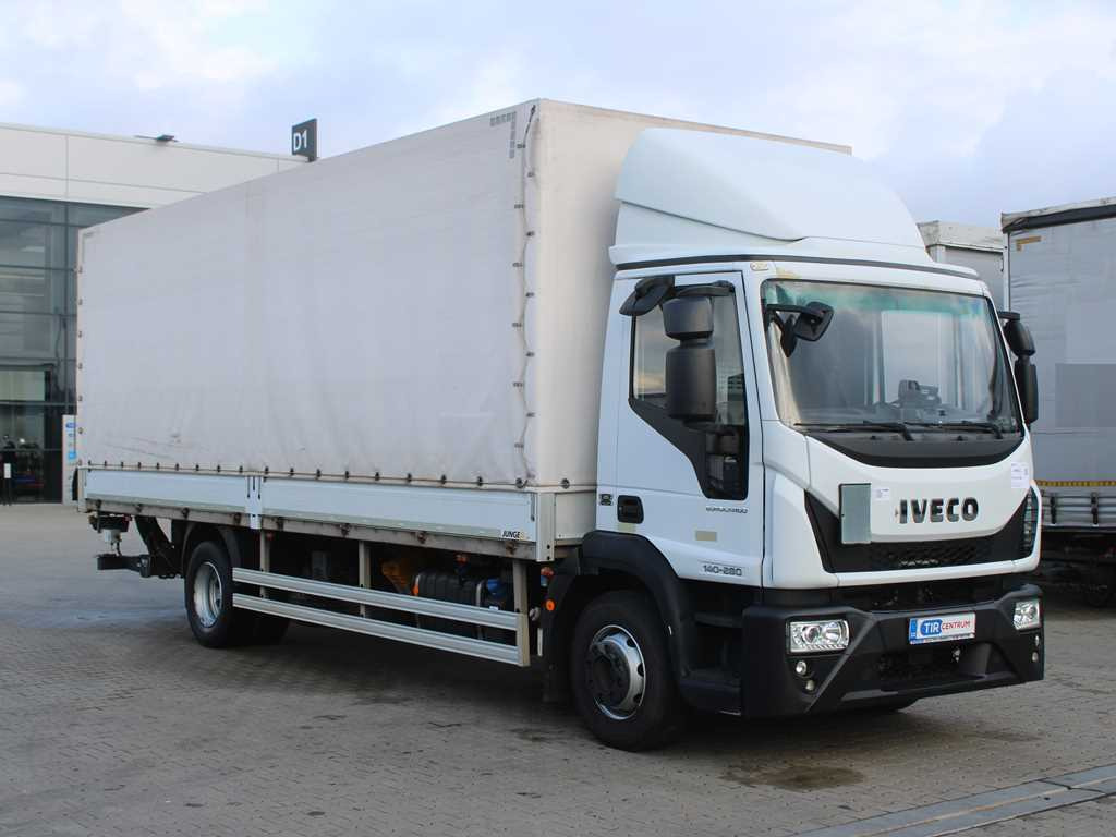 Iveco 140-280E, HYDRAULIC FRONT, SIDE BOARD, EURO 6 - Plane LKW: das Bild 3 Iveco 140-280E, HYDRAULIC FRONT, SIDE BOARD, EURO 6 - Plane LKW: das Bild 3
