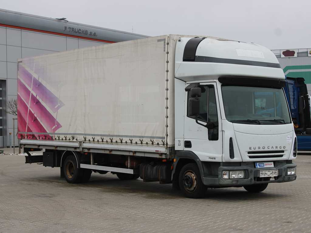 Iveco EUROCARGO ML 75 E 15, EURO 3, SLEEPING BODY - Plane LKW: das Bild 3 Iveco EUROCARGO ML 75 E 15, EURO 3, SLEEPING BODY - Plane LKW: das Bild 3