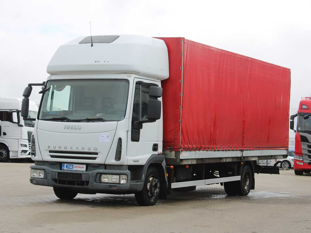 Iveco EUROCARGO ML 75E18, EURO 4, SIDE PANEL, SLEEPING BODY - Plane LKW: das Bild 1 Iveco EUROCARGO ML 75E18, EURO 4, SIDE PANEL, SLEEPING BODY - Plane LKW: das Bild 1