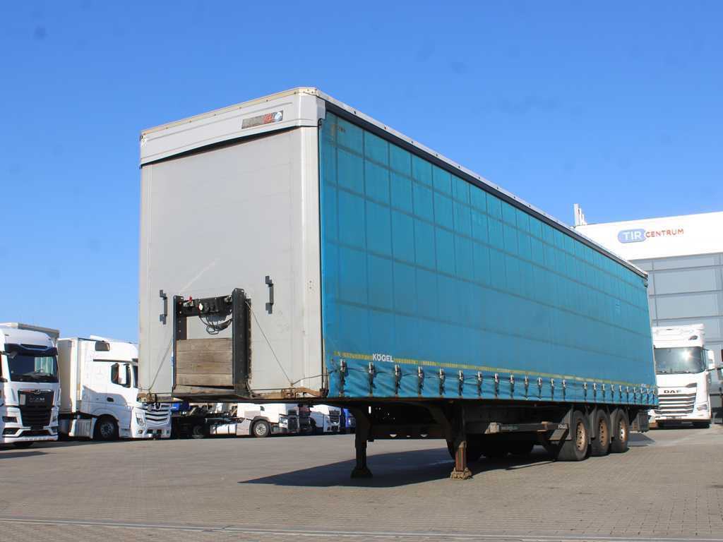 Kögel S 24, LOWDECK, LIFTING AXLE, LIFTING ROOF, MULTILOCK - Planenauflieger: das Bild 1 Kögel S 24, LOWDECK, LIFTING AXLE, LIFTING ROOF, MULTILOCK - Planenauflieger: das Bild 1