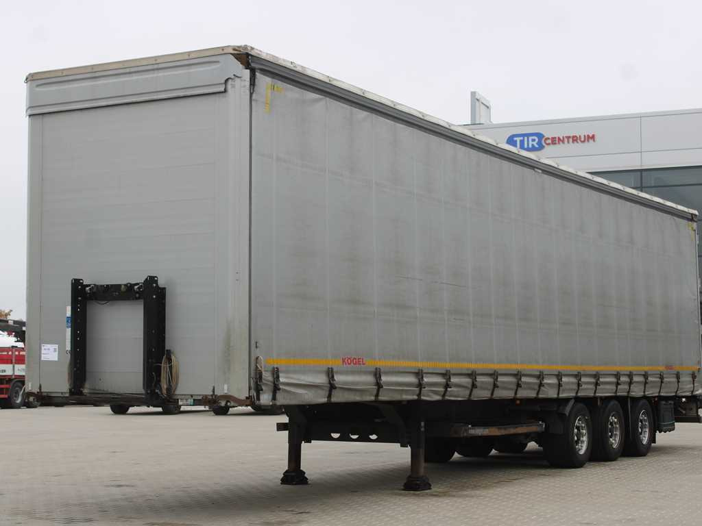 Kögel SN 24, LOWDECK, LIFTING AXLE, MULTILOCK, LIFTING ROOF - Planenauflieger: das Bild 1 Kögel SN 24, LOWDECK, LIFTING AXLE, MULTILOCK, LIFTING ROOF - Planenauflieger: das Bild 1