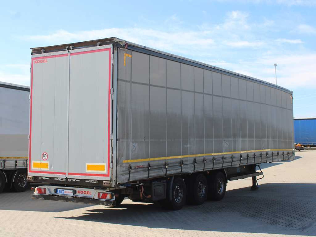 Kögel SN 24 MEGA, SAF, LOWDECK, LIFT AXLE, LIFTING ROOF, MULTILOCK - Planenauflieger: das Bild 4 Kögel SN 24 MEGA, SAF, LOWDECK, LIFT AXLE, LIFTING ROOF, MULTILOCK - Planenauflieger: das Bild 4