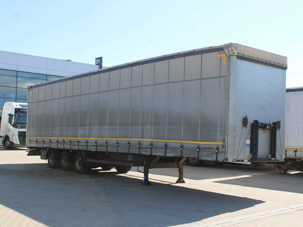 Kögel SN 24 MEGA, SAF, LOWDECK, LIFT AXLE, LIFTING ROOF, MULTILOCK - Planenauflieger: das Bild 3 Kögel SN 24 MEGA, SAF, LOWDECK, LIFT AXLE, LIFTING ROOF, MULTILOCK - Planenauflieger: das Bild 3