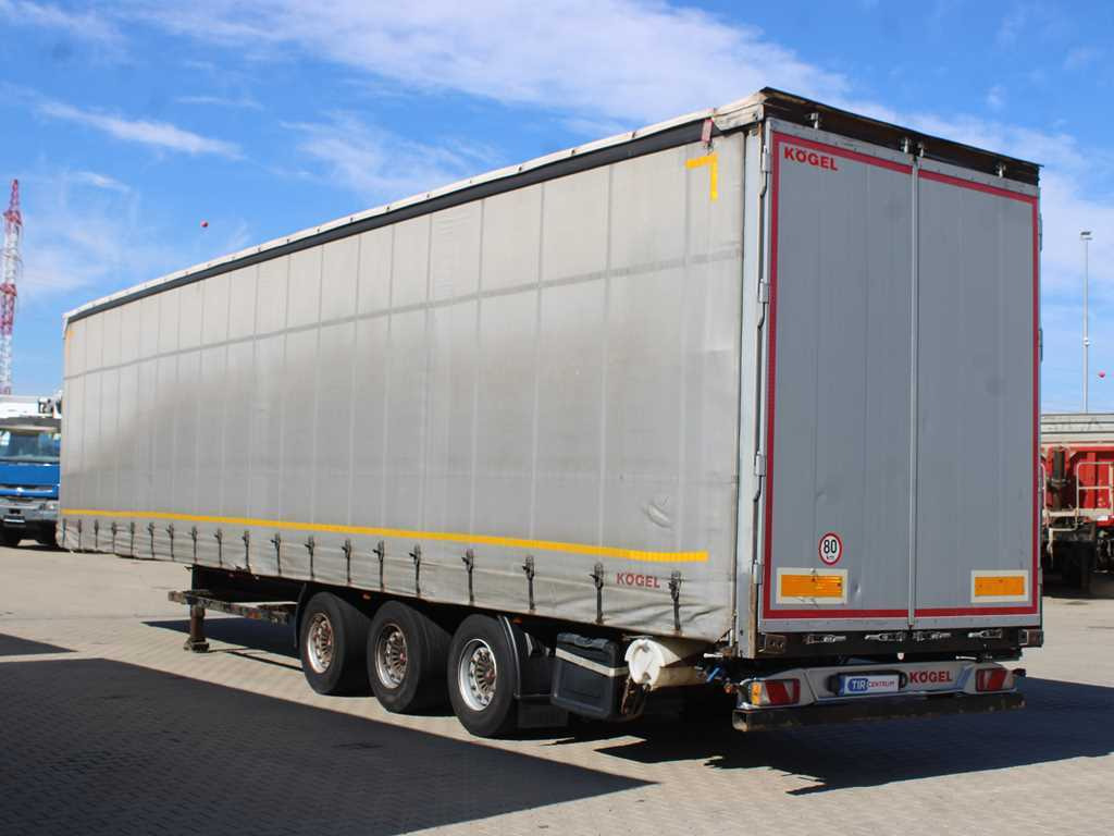 Kögel SN 24 MEGA, SAF, LOWDECK, LIFT AXLE, LIFTING ROOF, MULTILOCK - Planenauflieger: das Bild 5 Kögel SN 24 MEGA, SAF, LOWDECK, LIFT AXLE, LIFTING ROOF, MULTILOCK - Planenauflieger: das Bild 5