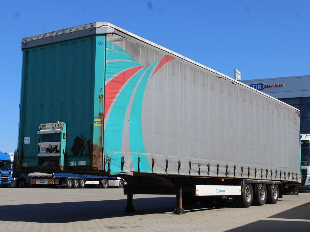 Krone SD 04, LOWDECK, LIFTING AXLE, LIFT ROOF - Planenauflieger: das Bild 1 Krone SD 04, LOWDECK, LIFTING AXLE, LIFT ROOF - Planenauflieger: das Bild 1