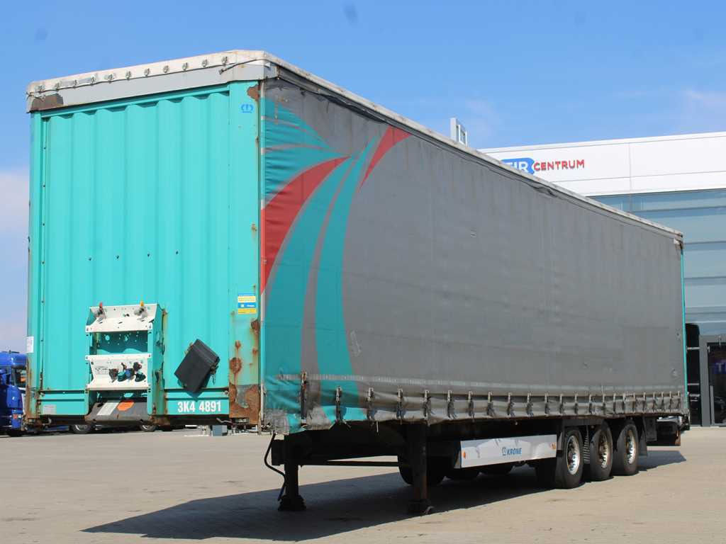 Krone SD 04, LOWDECK, LIFTING AXLE, LIFT ROOF - Planenauflieger: das Bild 1 Krone SD 04, LOWDECK, LIFTING AXLE, LIFT ROOF - Planenauflieger: das Bild 1
