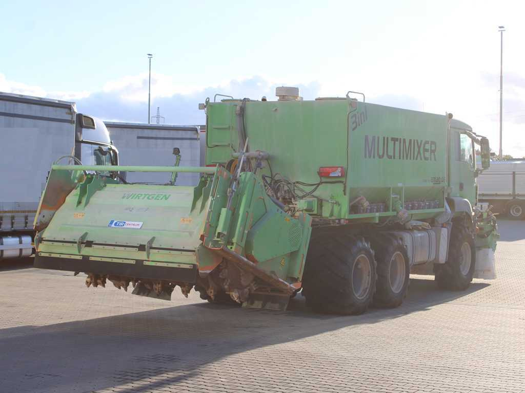 MAN TGS 18.480 6X6 + AMAG multimixer MFT3-19AIO + WIRTGEN WS 250 - LKW: das Bild 4 MAN TGS 18.480 6X6 + AMAG multimixer MFT3-19AIO + WIRTGEN WS 250 - LKW: das Bild 4