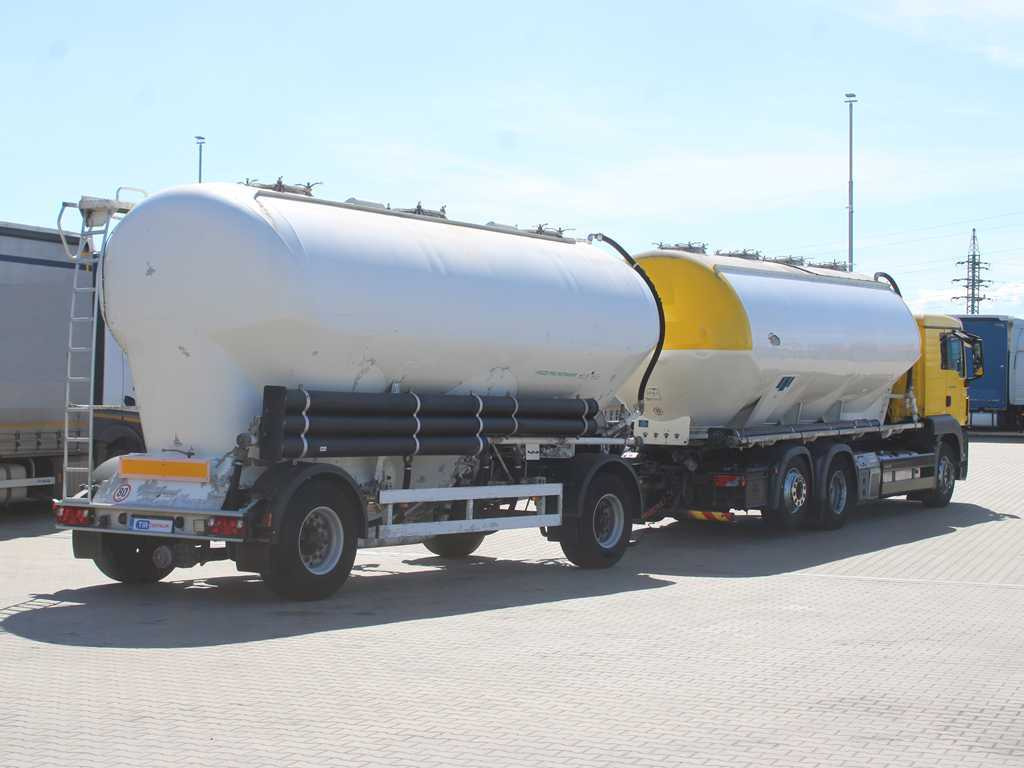 MAN TGA 26.440, 6x2, EURO 5, FELDBINDER 30m3, LIFTING AXLE, SILO + SPITZER (2006) - Tankwagen: das Bild 4 MAN TGA 26.440, 6x2, EURO 5, FELDBINDER 30m3, LIFTING AXLE, SILO + SPITZER (2006) - Tankwagen: das Bild 4