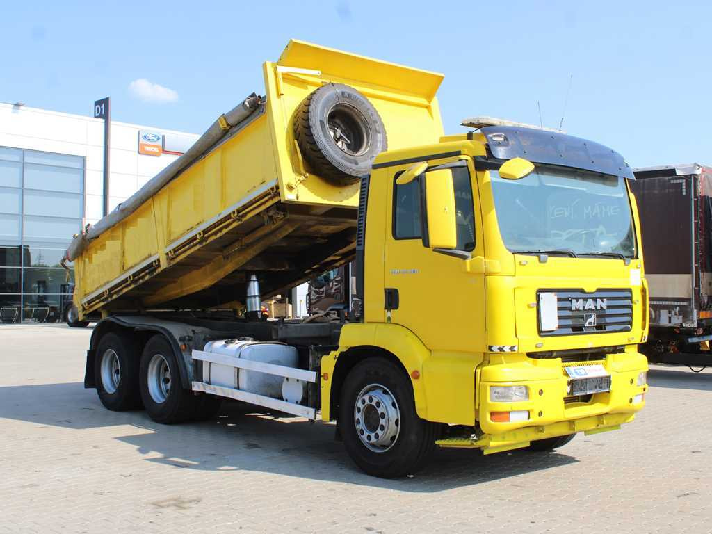 MAN TGM 26.280, EURO 4, THREE SIDED, 6X4, INDEPENDENT AIR CONDITIONING - Kipper: das Bild 3 MAN TGM 26.280, EURO 4, THREE SIDED, 6X4, INDEPENDENT AIR CONDITIONING - Kipper: das Bild 3