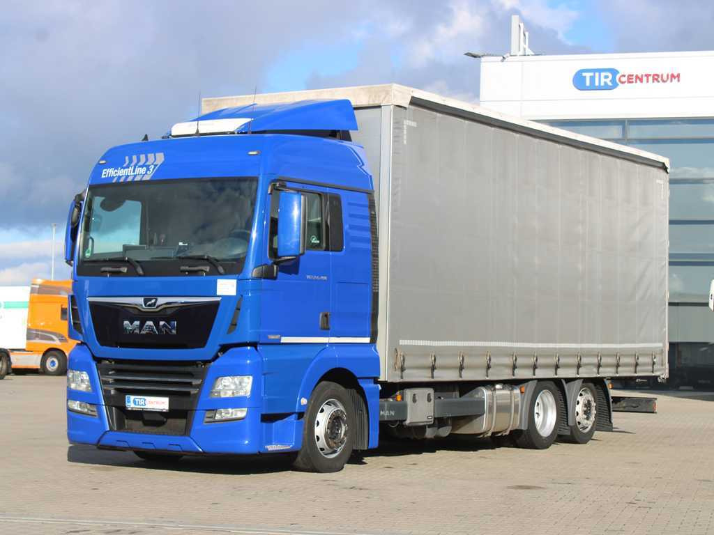 MAN TGX 24.460, EURO 6, 6X2, INDEPENDENT AIR CONDITIONING, AIR SUSPENSION - Plane LKW: das Bild 1 MAN TGX 24.460, EURO 6, 6X2, INDEPENDENT AIR CONDITIONING, AIR SUSPENSION - Plane LKW: das Bild 1
