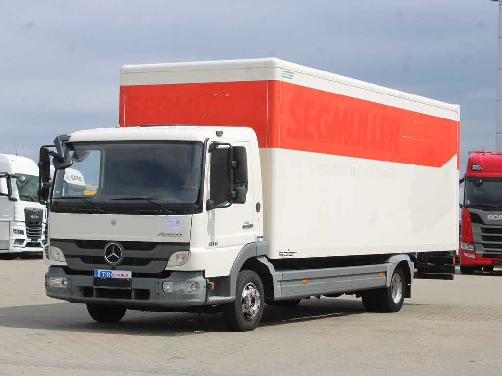Mercedes-Benz ATEGO 816, EURO 5 - Koffer LKW: das Bild 1 Mercedes-Benz ATEGO 816, EURO 5 - Koffer LKW: das Bild 1