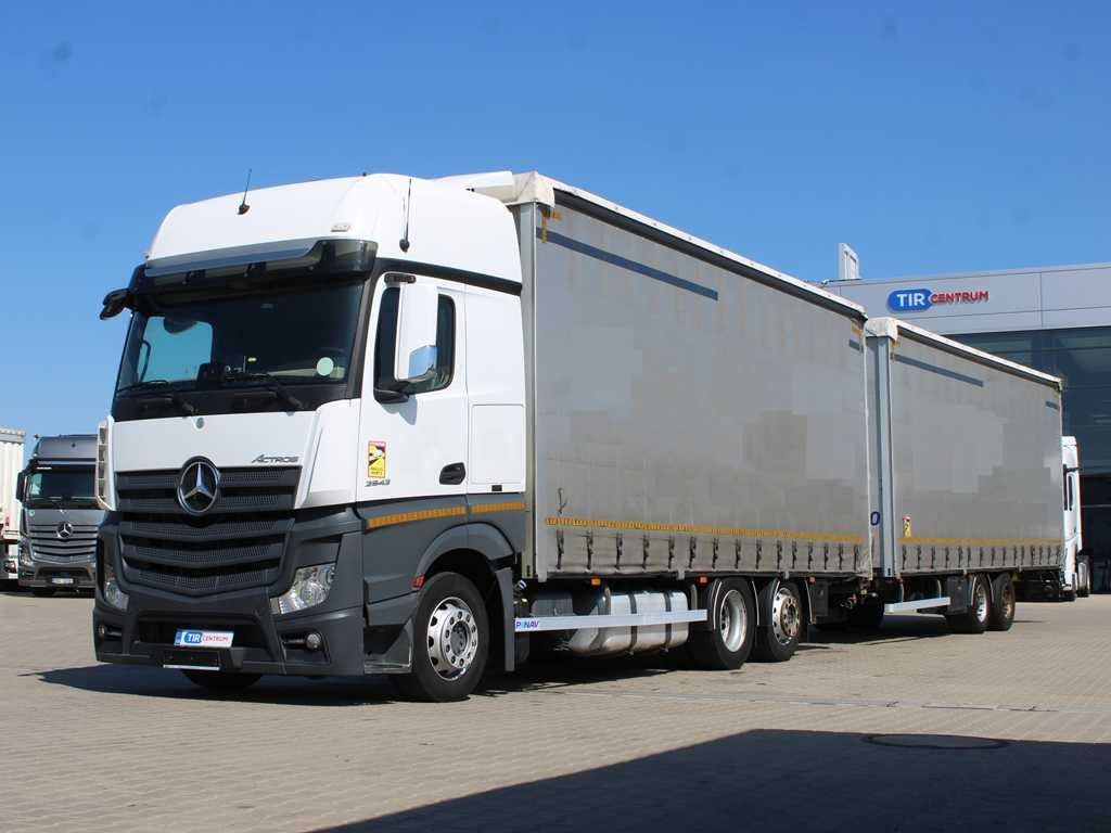 Mercedes-Benz Actros 2542, 6X2, EURO 6 + PANAV TV018H - Plane LKW: das Bild 1 Mercedes-Benz Actros 2542, 6X2, EURO 6 + PANAV TV018H - Plane LKW: das Bild 1