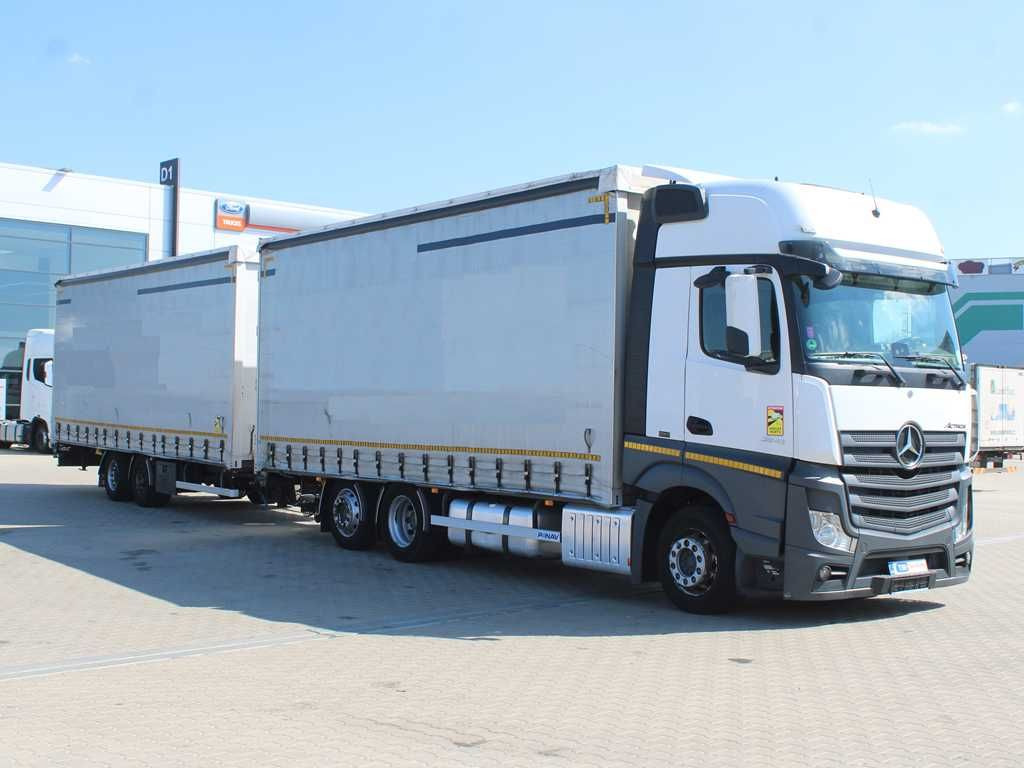 Mercedes-Benz Actros 2542, 6X2, EURO 6 + PANAV TV018H - Plane LKW: das Bild 2 Mercedes-Benz Actros 2542, 6X2, EURO 6 + PANAV TV018H - Plane LKW: das Bild 2