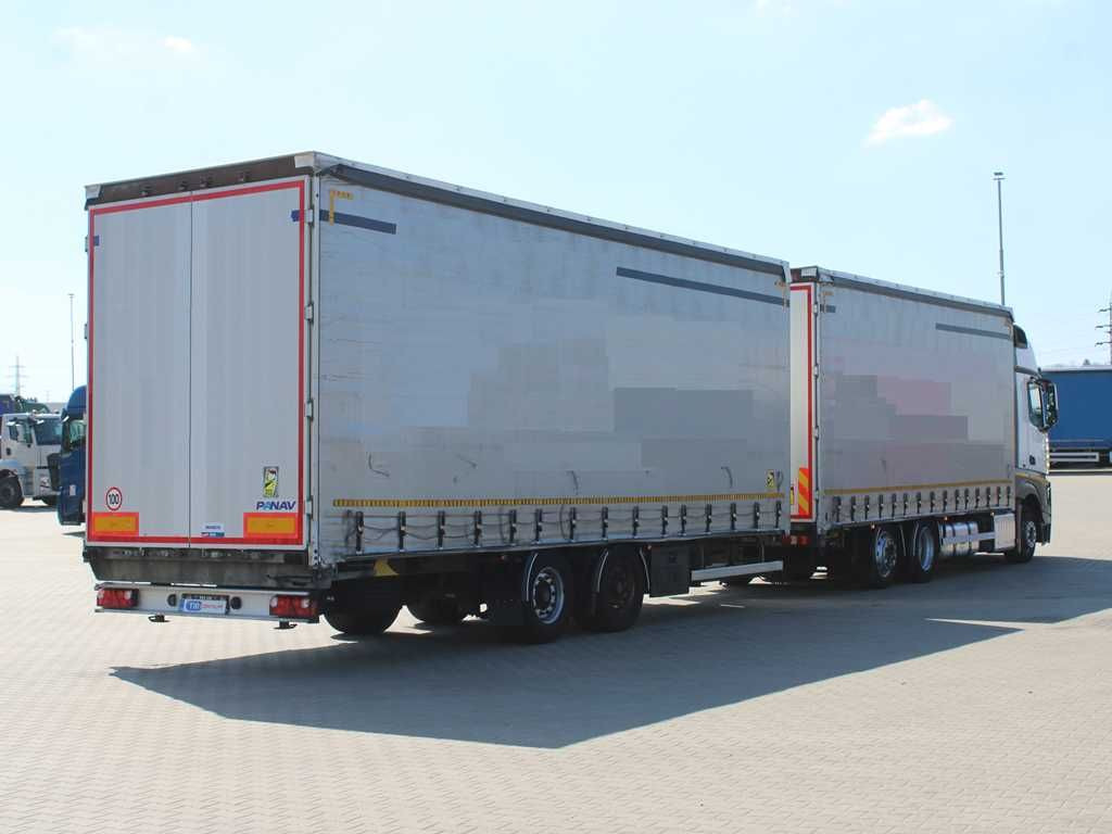 Mercedes-Benz Actros 2542, 6X2, EURO 6 + PANAV TV018H - Plane LKW: das Bild 3 Mercedes-Benz Actros 2542, 6X2, EURO 6 + PANAV TV018H - Plane LKW: das Bild 3
