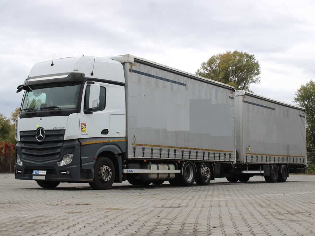 Mercedes-Benz Actros 2542, 6X2, LIFTING AXLE + PANAV TVK18M - Plane LKW: das Bild 1 Mercedes-Benz Actros 2542, 6X2, LIFTING AXLE + PANAV TVK18M - Plane LKW: das Bild 1