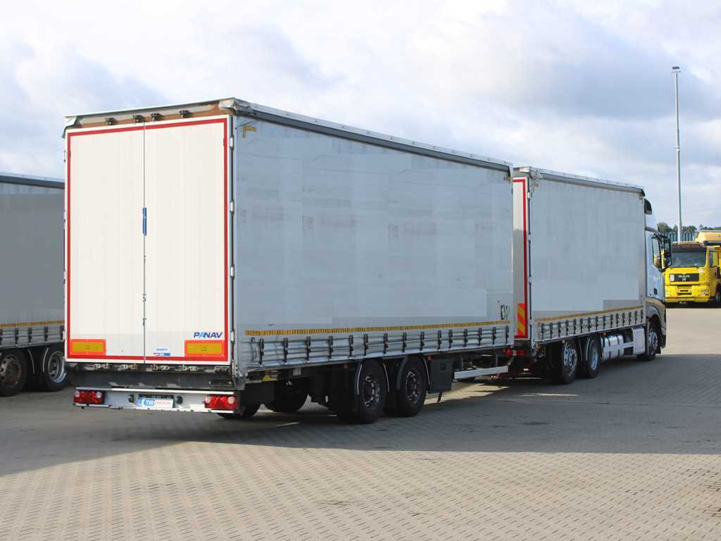 Mercedes-Benz Actros 2542, 6X2, LIFTING AXLE + PANAV TVK18M - Plane LKW: das Bild 4 Mercedes-Benz Actros 2542, 6X2, LIFTING AXLE + PANAV TVK18M - Plane LKW: das Bild 4