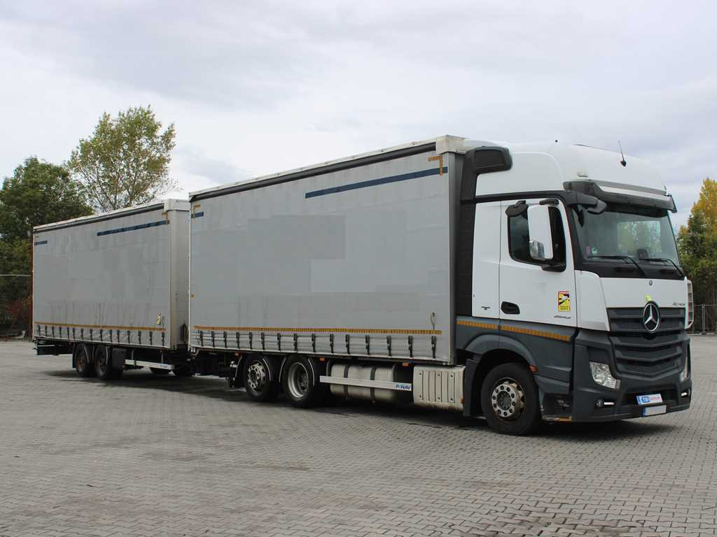 Mercedes-Benz Actros 2542, 6X2, LIFTING AXLE + PANAV TVK18M - Plane LKW: das Bild 3 Mercedes-Benz Actros 2542, 6X2, LIFTING AXLE + PANAV TVK18M - Plane LKW: das Bild 3