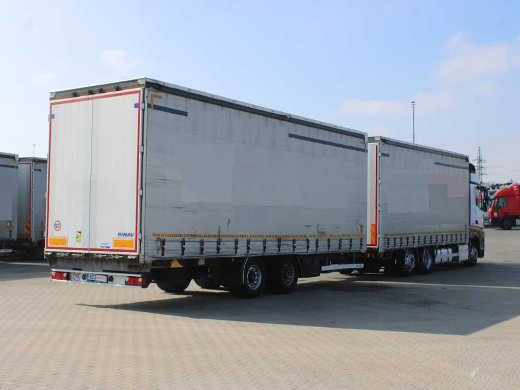 Mercedes-Benz Actros 2542, EURO 6, 6X2, AIR SUSPENSION + PANAV TV018M - Plane LKW: das Bild 4 Mercedes-Benz Actros 2542, EURO 6, 6X2, AIR SUSPENSION + PANAV TV018M - Plane LKW: das Bild 4