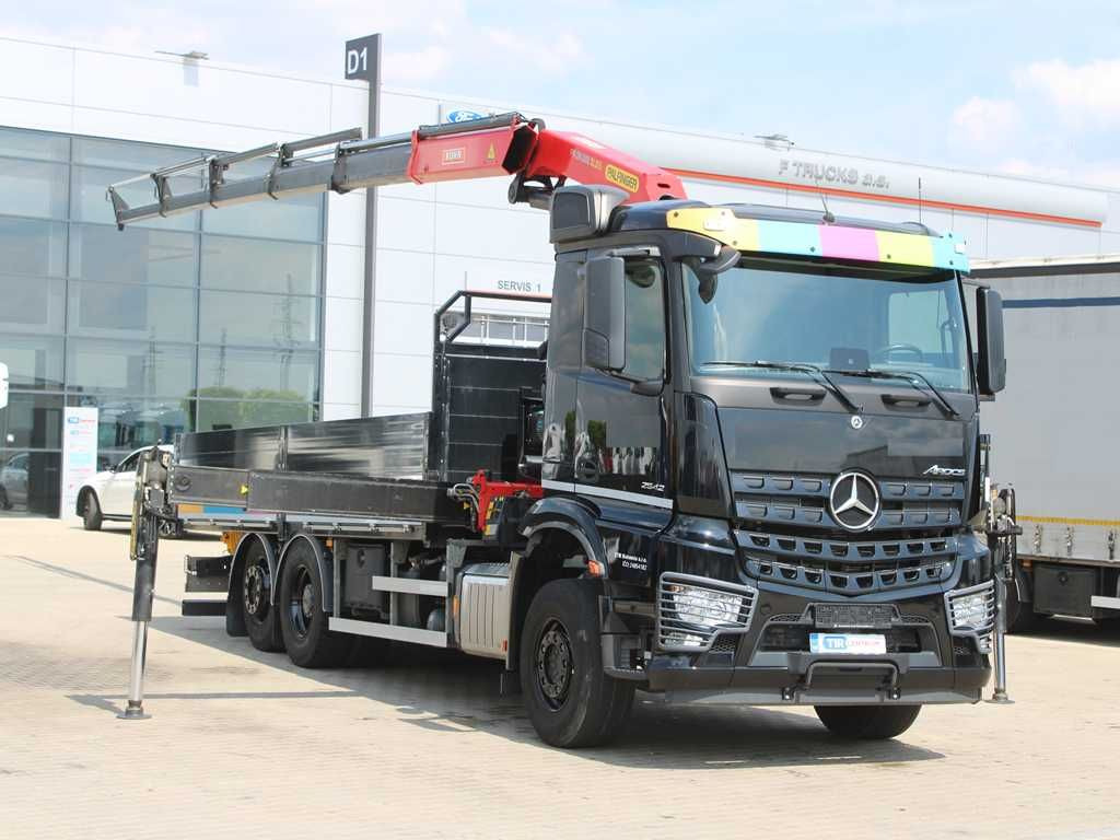 Mercedes-Benz Arocs 2542, 6X2, EURO 6, CAMERA, PALFINGER PK 24 - Autokran: das Bild 2 Mercedes-Benz Arocs 2542, 6X2, EURO 6, CAMERA, PALFINGER PK 24 - Autokran: das Bild 2