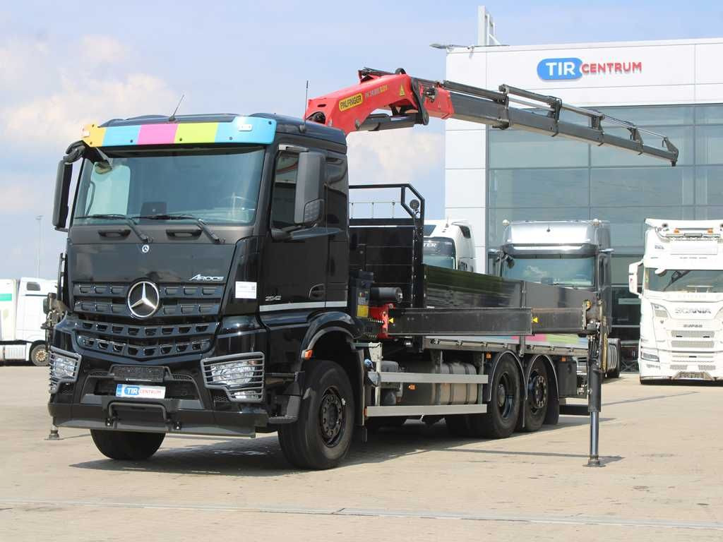 Mercedes-Benz Arocs 2542, 6X2, EURO 6, CAMERA, PALFINGER PK 24 - Autokran: das Bild 1 Mercedes-Benz Arocs 2542, 6X2, EURO 6, CAMERA, PALFINGER PK 24 - Autokran: das Bild 1