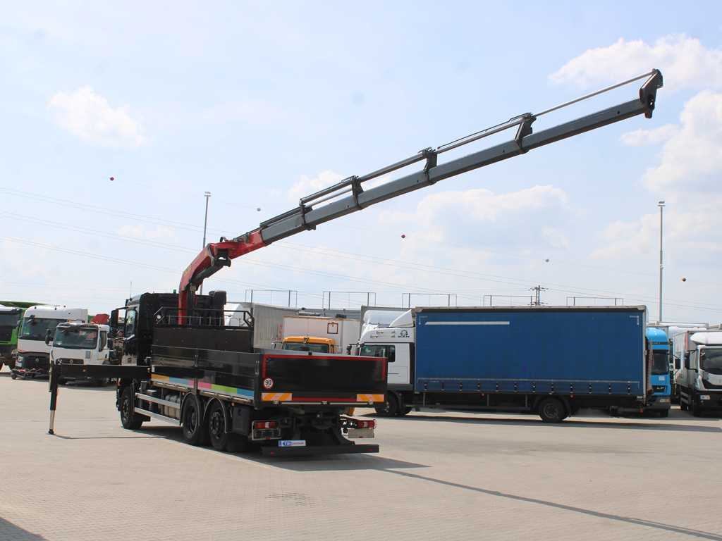Mercedes-Benz Arocs 2542, 6X2, EURO 6, SIDE PANEL, NAVIGATION, CAMERA, PALFINGER PK 24.001 SLD5 - Pritsche LKW, Autokran: das Bild 5 Mercedes-Benz Arocs 2542, 6X2, EURO 6, SIDE PANEL, NAVIGATION, CAMERA, PALFINGER PK 24.001 SLD5 - Pritsche LKW, Autokran: das Bild 5