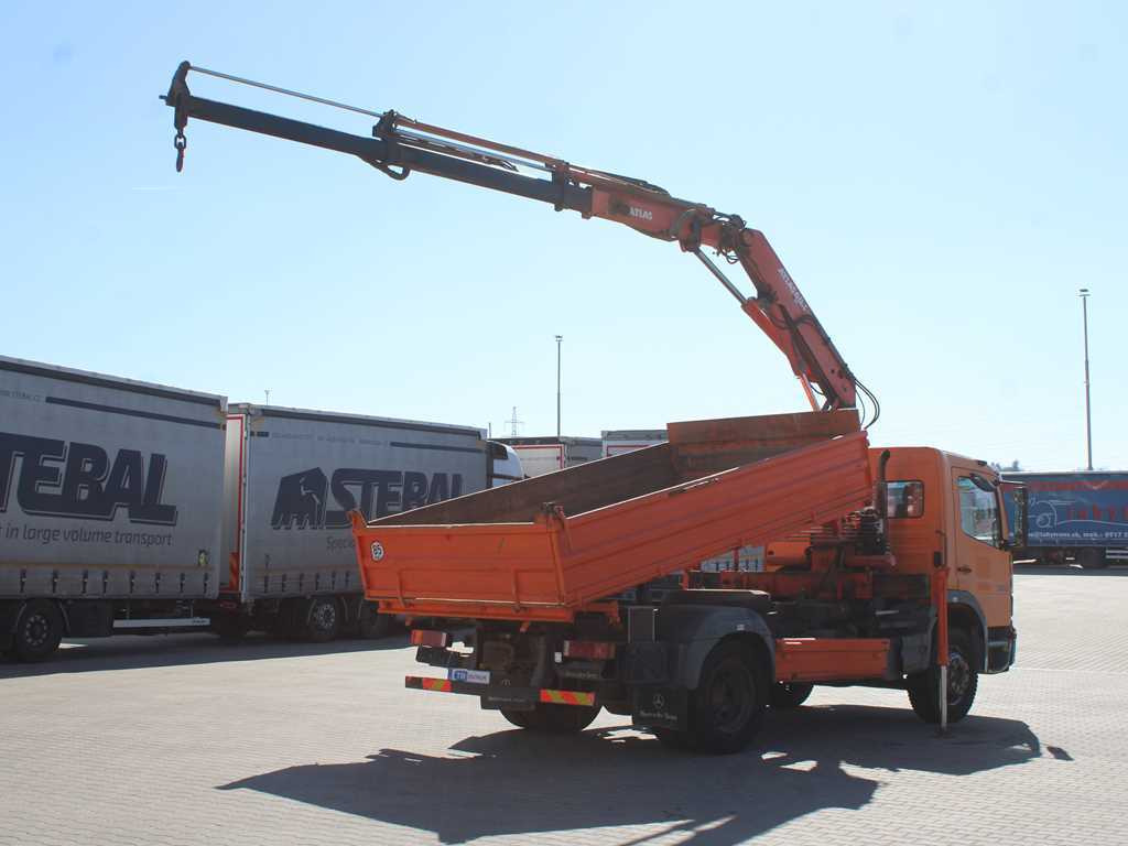 Mercedes-Benz Atego 1523, HYDRAULIC ARM ATLAS 60.1, THREE-SIDED - Kipper, Autokran: das Bild 4 Mercedes-Benz Atego 1523, HYDRAULIC ARM ATLAS 60.1, THREE-SIDED - Kipper, Autokran: das Bild 4