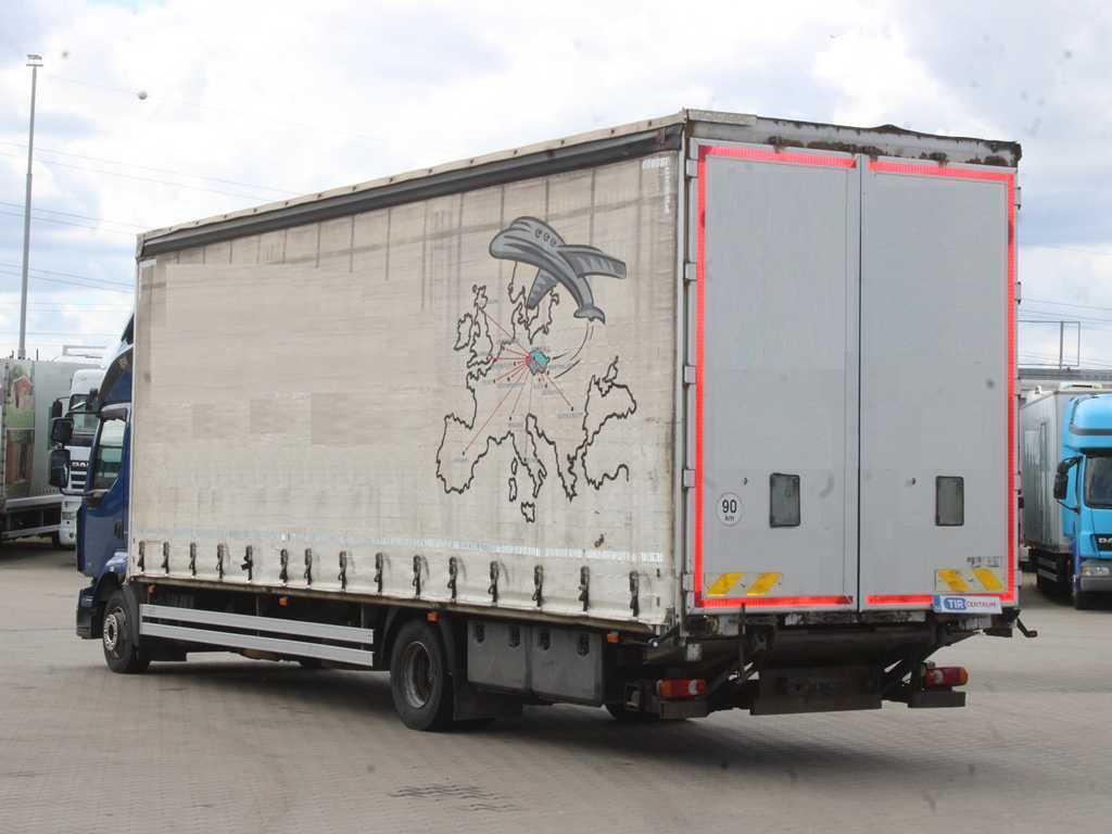 Renault MIDLUM 220.12, EURO 5, SLEEPING BODY, HYDRAULIC FRONT - Plane LKW: das Bild 5 Renault MIDLUM 220.12, EURO 5, SLEEPING BODY, HYDRAULIC FRONT - Plane LKW: das Bild 5