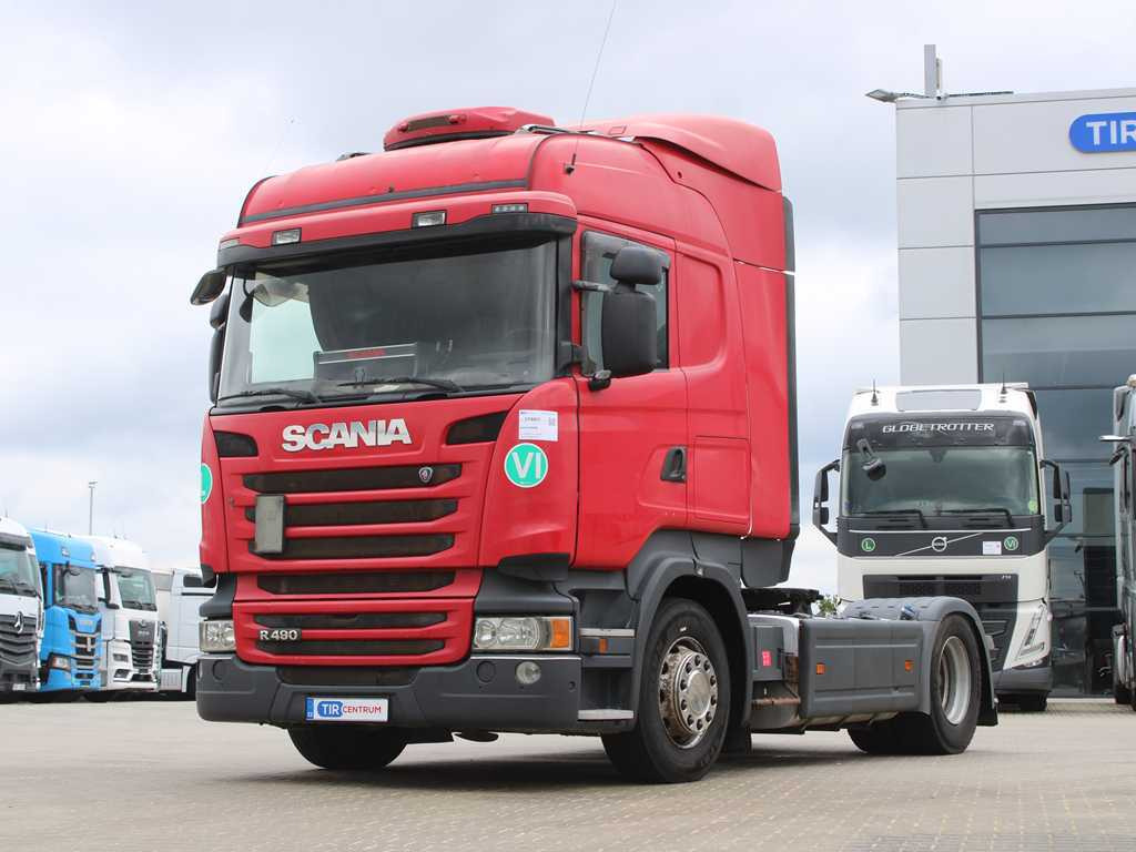 Scania R490, EURO 6, INDEPENDENT AIR CONDITIONING, RETARDER, DUAL-CIRCUIT HYDRAULICS - Sattelzugmaschine: das Bild 1 Scania R490, EURO 6, INDEPENDENT AIR CONDITIONING, RETARDER, DUAL-CIRCUIT HYDRAULICS - Sattelzugmaschine: das Bild 1