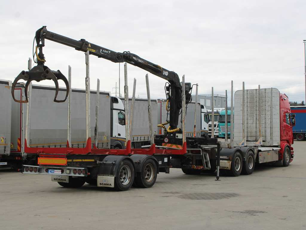 Scania R 480, HYDRAULIC ARM LHO L120Z(78), 6X4 - Holztransporter, Autokran: das Bild 4 Scania R 480, HYDRAULIC ARM LHO L120Z(78), 6X4 - Holztransporter, Autokran: das Bild 4
