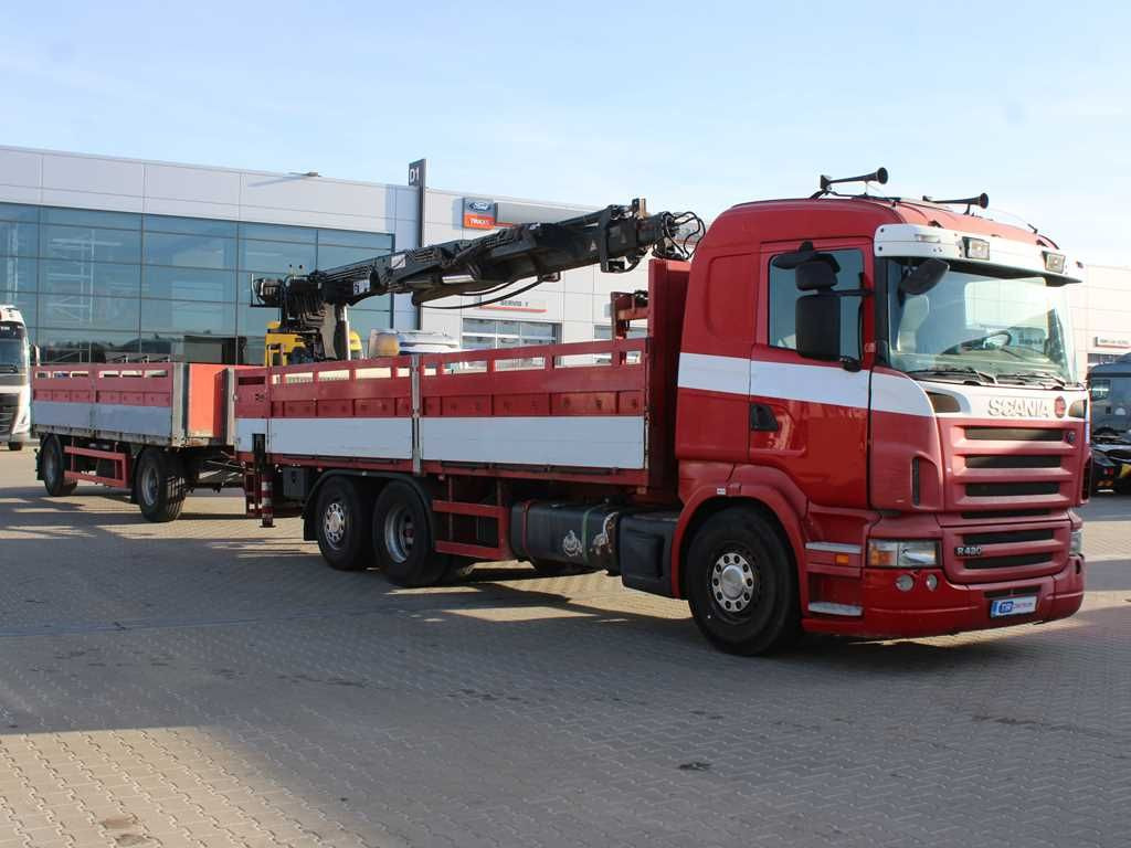 Scania R380,EURO 3,6X2,LIFTING AXLE,HIAB 166K + KOGEL - Autokran, Pritsche LKW: das Bild 2 Scania R380,EURO 3,6X2,LIFTING AXLE,HIAB 166K + KOGEL - Autokran, Pritsche LKW: das Bild 2