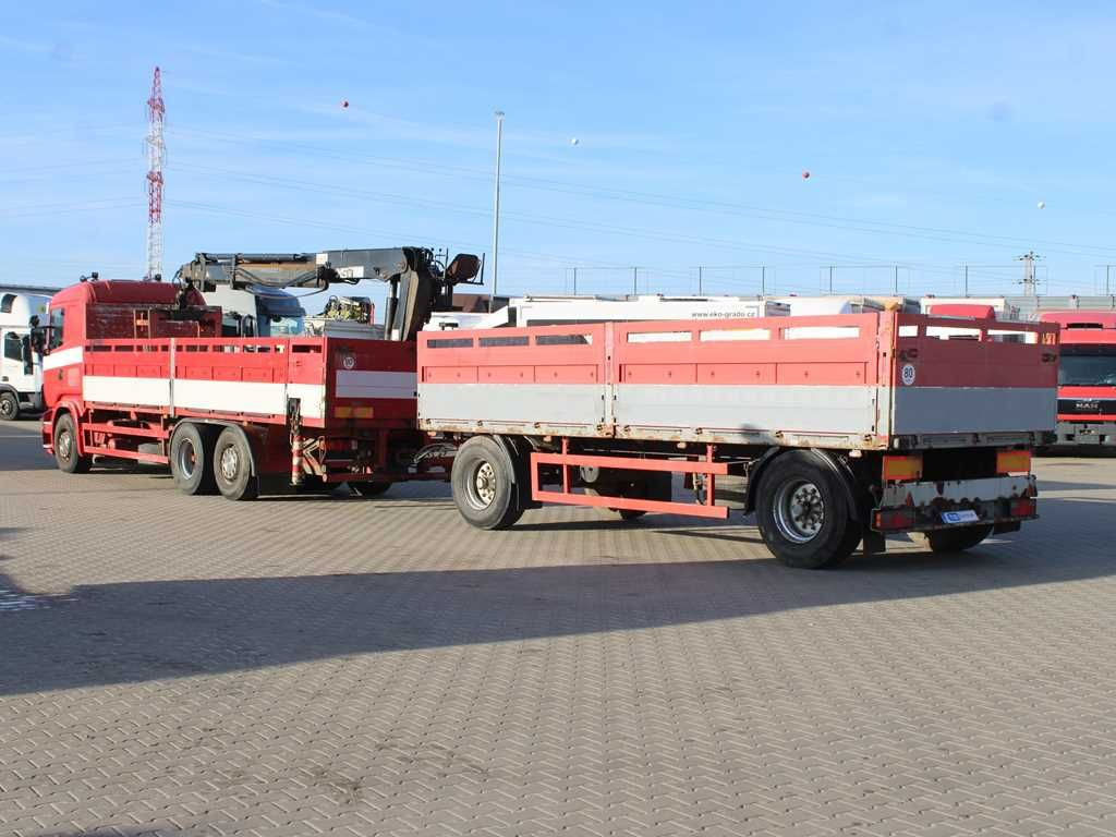 Scania R380,EURO 3,6X2,LIFTING AXLE,HIAB 166K + KOGEL - Autokran, Pritsche LKW: das Bild 4 Scania R380,EURO 3,6X2,LIFTING AXLE,HIAB 166K + KOGEL - Autokran, Pritsche LKW: das Bild 4