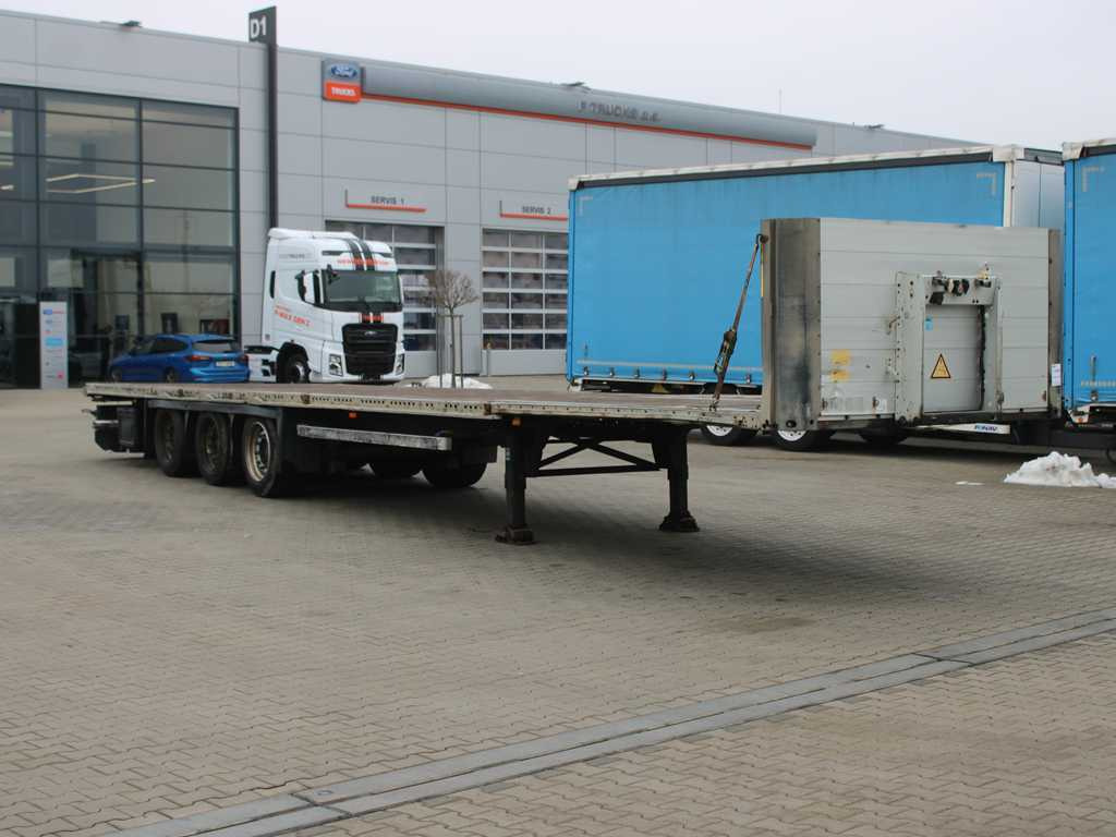Schmitz CARGOBULL SCB *S3T, LIFTING AXLE, MULTILOCK - Pritschenauflieger/ Plattformauflieger: das Bild 3 Schmitz CARGOBULL SCB *S3T, LIFTING AXLE, MULTILOCK - Pritschenauflieger/ Plattformauflieger: das Bild 3