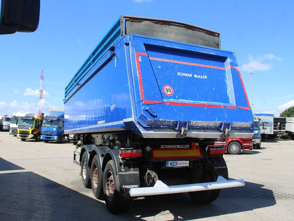 Schwarzmüller KIS 3/E, 2X LIFT AXLE, SAF, 46m³ - Kipper Auflieger: das Bild 5 Schwarzmüller KIS 3/E, 2X LIFT AXLE, SAF, 46m³ - Kipper Auflieger: das Bild 5