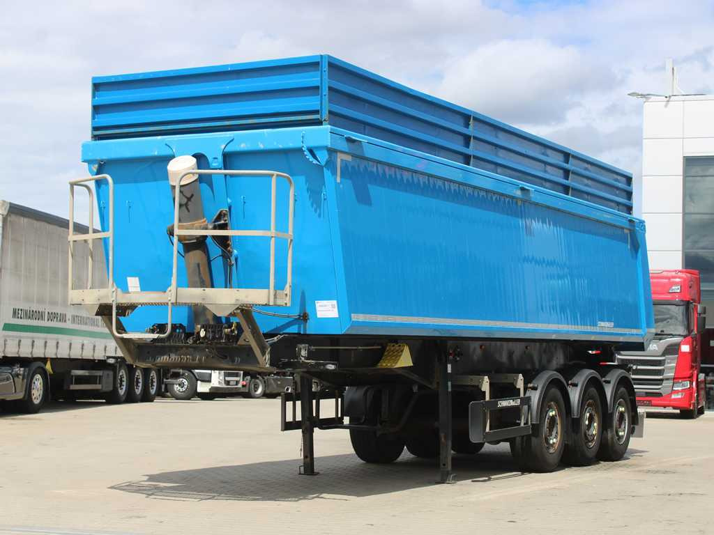 Schwarzmüller KIS 3/E, 2X LIFT AXLE, SAF, 46m³ - Kipper Auflieger: das Bild 1 Schwarzmüller KIS 3/E, 2X LIFT AXLE, SAF, 46m³ - Kipper Auflieger: das Bild 1