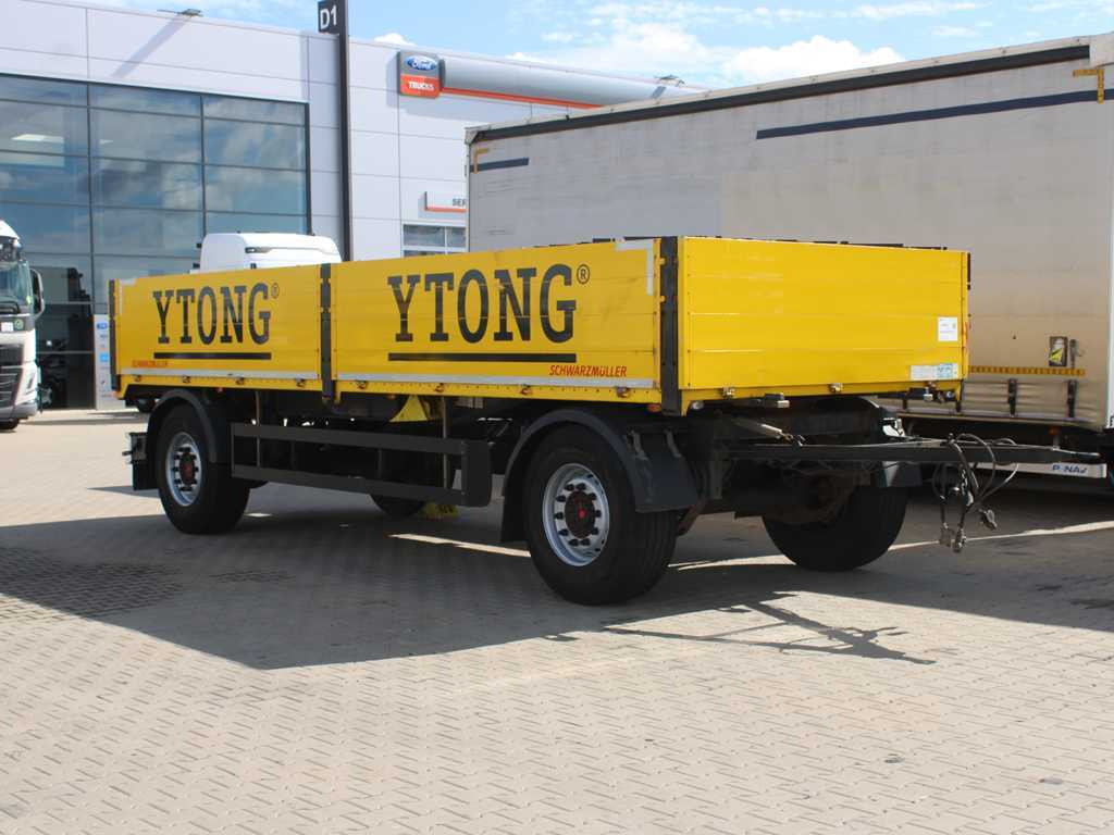 Schwarzmüller PA 2/E, SIDEBOARD, SAF, MULTILOCK, TYRES 80% - Pritschenanhänger/ Plattformanhänger: das Bild 3 Schwarzmüller PA 2/E, SIDEBOARD, SAF, MULTILOCK, TYRES 80% - Pritschenanhänger/ Plattformanhänger: das Bild 3