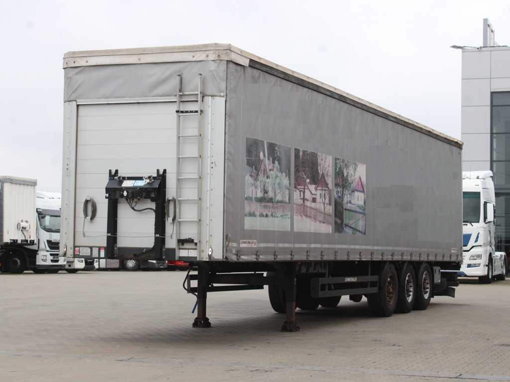 Schwarzmüller SPA3/E, LIFTING AXLE, MULTILOCK - Planenauflieger: das Bild 1 Schwarzmüller SPA3/E, LIFTING AXLE, MULTILOCK - Planenauflieger: das Bild 1