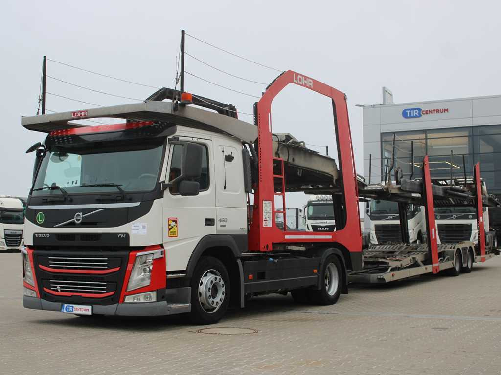 Volvo FM 460, EURO 6, VEB+, INDEPENDENT AIR CONDITIONING, + LOHR (2006) - Autotransporter LKW: das Bild 1 Volvo FM 460, EURO 6, VEB+, INDEPENDENT AIR CONDITIONING, + LOHR (2006) - Autotransporter LKW: das Bild 1