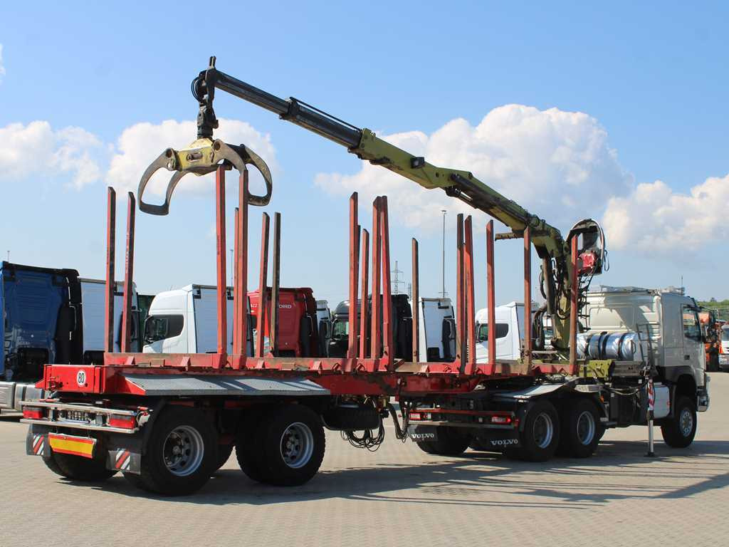 Volvo FMX 500, 6X6, LOGLIFT F265Z95 + DOLL trailer (2007) - Holztransporter, Autokran: das Bild 5 Volvo FMX 500, 6X6, LOGLIFT F265Z95 + DOLL trailer (2007) - Holztransporter, Autokran: das Bild 5