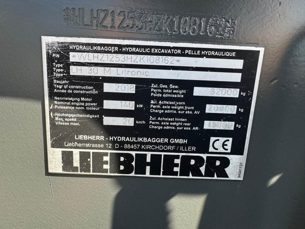 Umschlagbagger Liebherr LH 30 M: das Bild 8