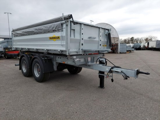 HUMBAUR HTK195024 Tandem 3-Seitenkipper Verzinkt, SAF-Achsen, Rollplane, - Kipper Anhänger: das Bild 1 HUMBAUR HTK195024 Tandem 3-Seitenkipper Verzinkt, SAF-Achsen, Rollplane, - Kipper Anhänger: das Bild 1