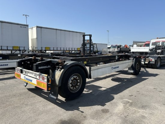 Krone AZ 18, Standard-Lafette BPW-Achsen, - Container/ Wechselfahrgestell Anhänger: das Bild 4 Krone AZ 18, Standard-Lafette BPW-Achsen, - Container/ Wechselfahrgestell Anhänger: das Bild 4