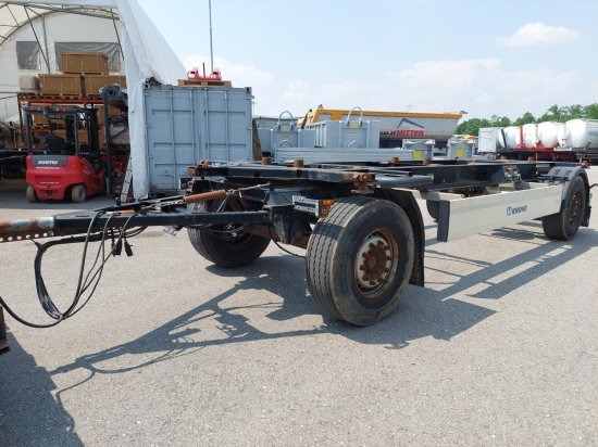 Krone AZ 18, Standard-Lafette Krone-Achsen, - Container/ Wechselfahrgestell Anhänger: das Bild 5 Krone AZ 18, Standard-Lafette Krone-Achsen, - Container/ Wechselfahrgestell Anhänger: das Bild 5