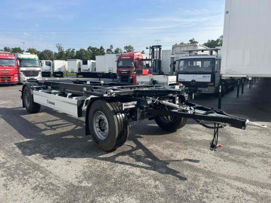 Krone AZW 18, Lafette, Krone-Achsen, Neu - Container/ Wechselfahrgestell Anhänger: das Bild 3 Krone AZW 18, Lafette, Krone-Achsen, Neu - Container/ Wechselfahrgestell Anhänger: das Bild 3